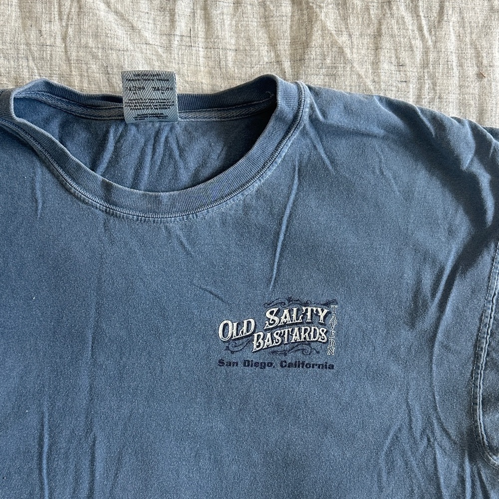 Old salty bastard t shirt